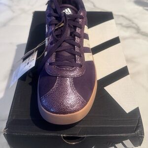 New Adidas Purple Sneakers